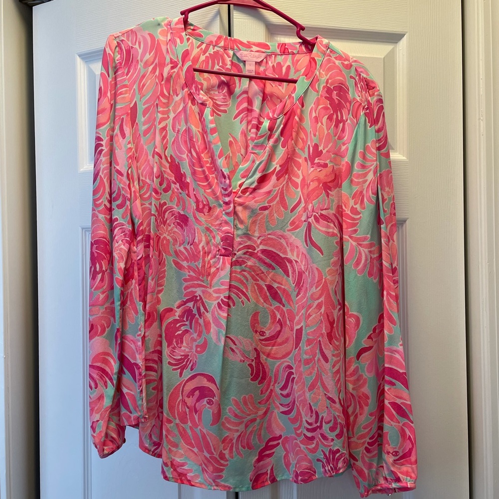 Lily Pulitzer Stacey Top Blouse